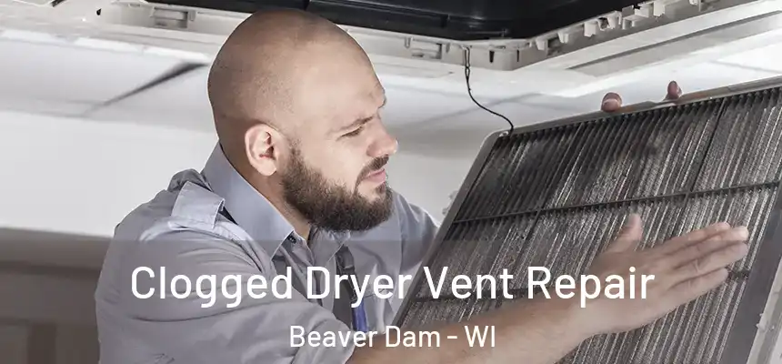  Clogged Dryer Vent Repair Beaver Dam - WI